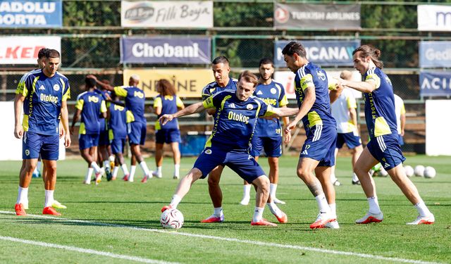 Fenerbahçe, Gençlerbirliği maçının hazırlıklarını tamamladı