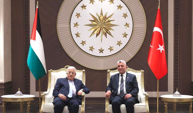 Filistin Devlet Başkanı Abbas, Türkiye'de
