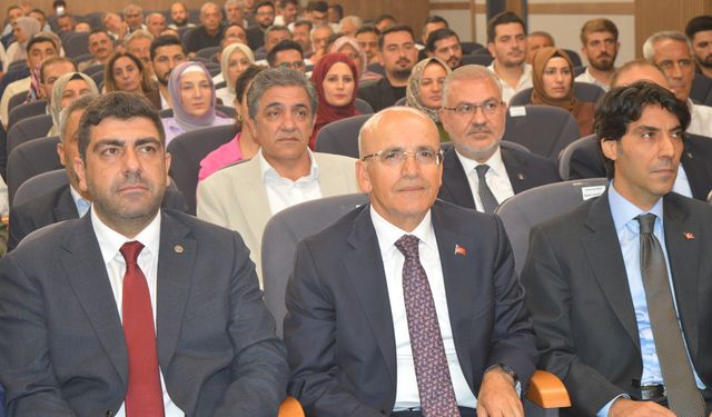 Hazine ve Maliye Bakanı Mehmet Şimşek, Mardin’de