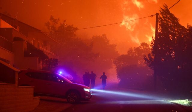 Hırvatistan'da yangın çıkaranlar gözaltında