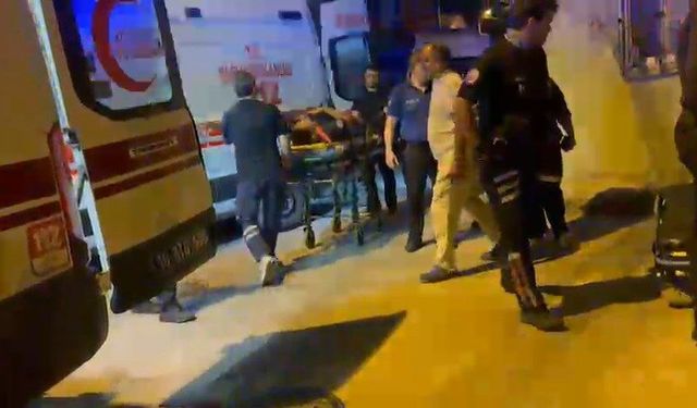 İhbara giden motosikletli Yunus timi kaza yaptı; o anlar kamerada