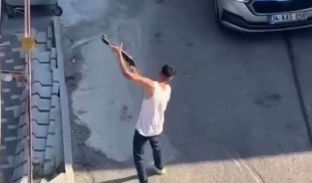 Kavga sonrası tüfekle çevreye rastgele ateş açtı