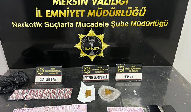 Mersin’de 'torbacı' operasyonu: 3 tutuklama