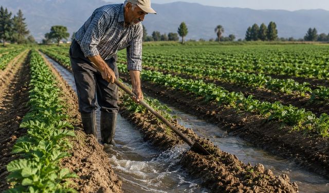 Mersinli üretici yüksek sulama maliyetlerinden dertli