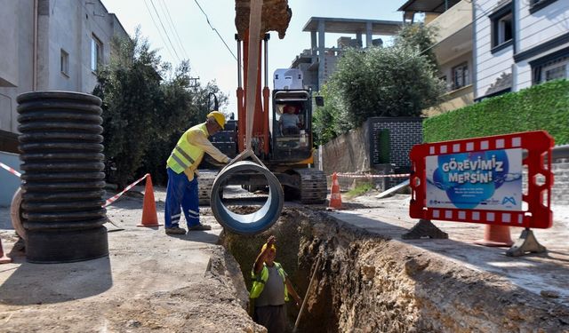 MESKİ'den 4 merkez ilçede yağmur suyu altyapısına yatırım