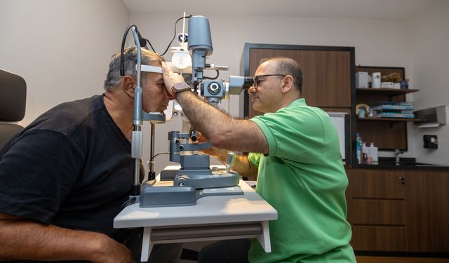 Mezitli’de 65 Yaş Üstü Vatandaşlara Ücretsiz Göz Taraması