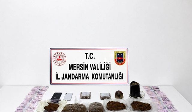 Mersin'de Narkotik Operasyonu: 1 şüpheli tutuklandı