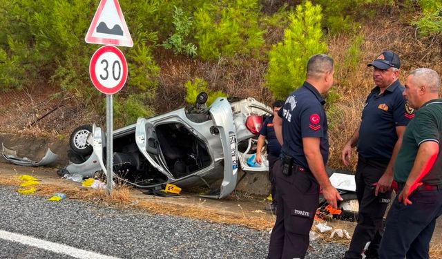 Feci kazada 1 kişi öldü 4 kişi yaralandı