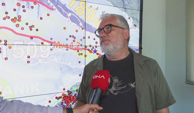Prof. Dr. Yaltırak: Depremler bir şeyi tetiklemiyor