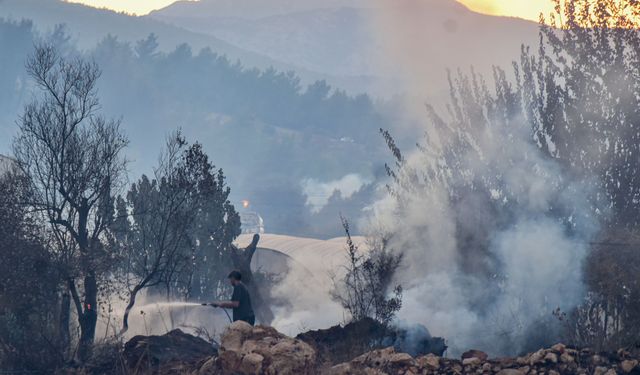 Yangının enerjisi düşürüldü