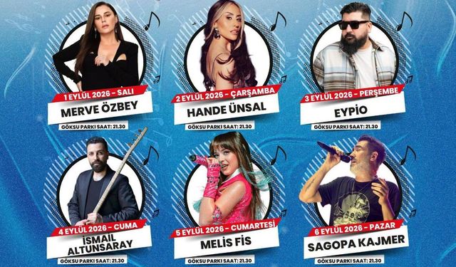 Silifke’de 53. kez yapılacak festivalde yıldızlar geçidi