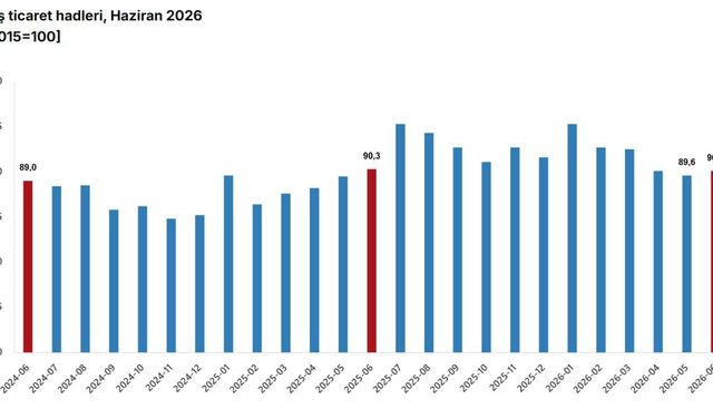 TÜİK: Dış ticaret haddi haziranda azaldı