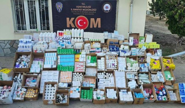 5 bin 958 kutu tarihi geçmiş hayvansal ilaç ele geçirildi