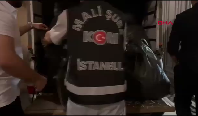 Ümraniye’de imha edilmek istenen örgüt evrakları ele geçirildi