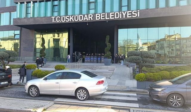 Üsküdar Belediyesi'nden 2 kişiye gözaltı