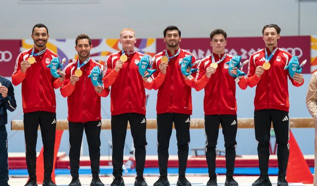İzmirli Milli Cimnastikçiler Avrupa’da altın madalyanın sahibi oldu