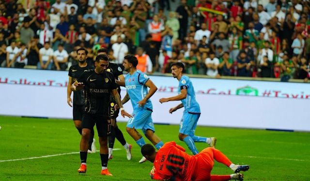 Amed Sportif evinde Trabzonspor'u 2-1 yendi