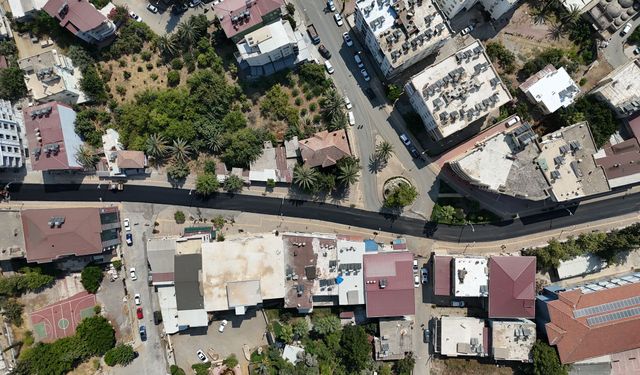 Anamur’da 4 bin 133 ton sıcak asfalt serimi yapıldı