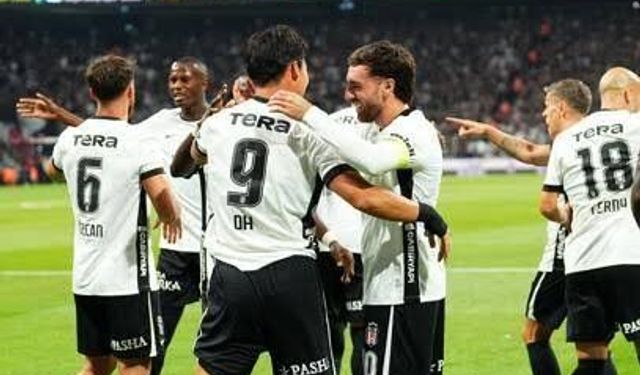 Beşiktaş-Çorumspor maçında gol yağmuru