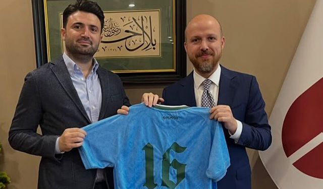 Bursaspor Başkanı Çelik'ten Bilal Erdoğan'a özel forma
