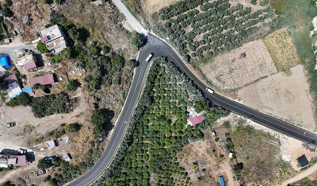 Mezitli’de 11,5 kilometrelik yol yenilendi