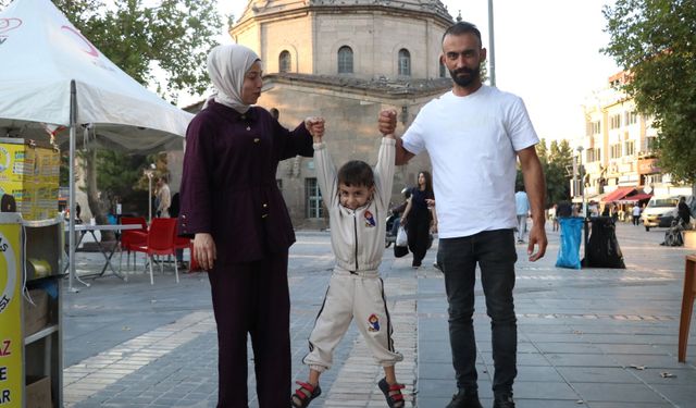 DMD hastası 4 yaşındaki Eymen için zamanla yarış