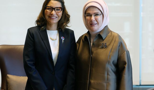Emine Erdoğan, Brezilya Devlet Başkanı'nın eşiyle görüştü