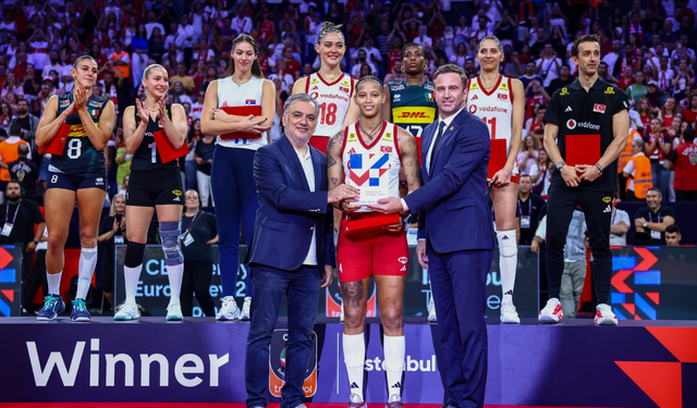 EuroVolley 2026’da MVP ödülü Melissa Vargas’ın
