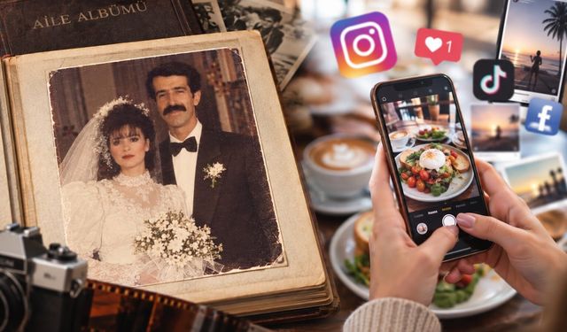 Fotoğraf albümleri rafa kalktı yerini sosyal medya aldı