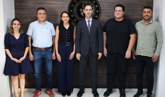 TEKNOFEST Finalistlerinden teşekkür ziyareti