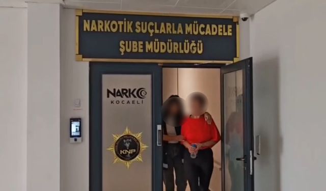 Uyuşturucuları mutfağa gizlediler: 2 şüpheli tutuklandı