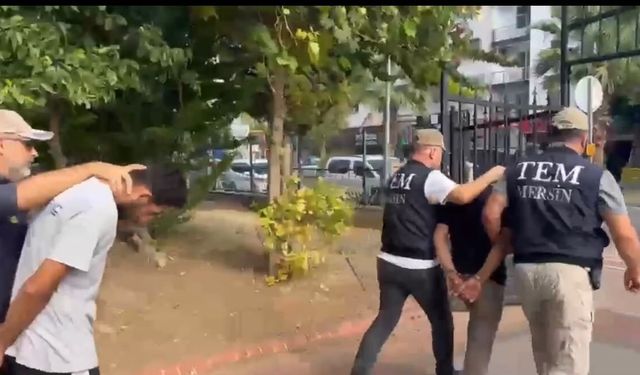 Mersin'de DEAŞ'a yönelik operasyonda 3 şüpheli tutuklandı