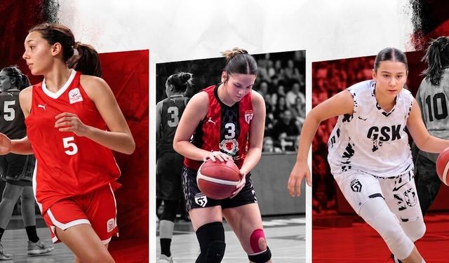 Mersin’den Türk basketboluna 3 genç yetenek