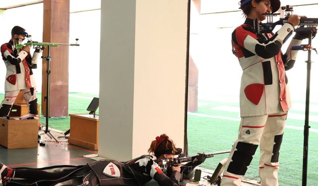 Mersin’de Olimpik Branşlar Ateşli Silahlar Federasyon Kupası tamamlandı