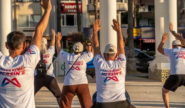 Mersin’de muhtarlarla hareketlilik ve spor buluşması