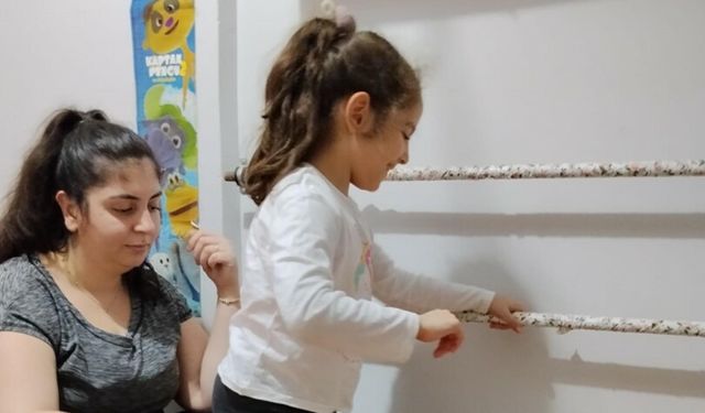 Onun tek hayali arkadaşları gibi yürüyebilmek