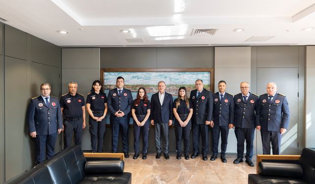 Başkan Seçer’den Mersin İtfaiyesi’ne teşekkür