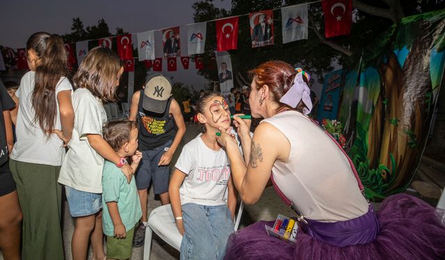 Tekke Köyü’nde çocukların şenlik coşkusu