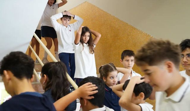 TED Mersin Koleji’nde hayat kurtaran tatbikat
