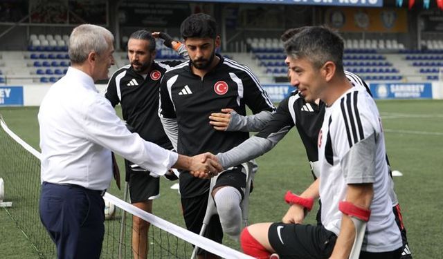 Ampute Milli takımında tek hedef: Dünya şampiyonluğu