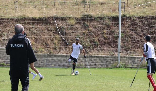 Ampute Milli Takımı Dünya Kupası’na Erciyes’te hazırlanıyor