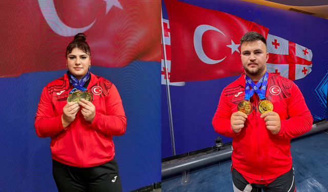 Selahhattin Altın ve Tuana Süren Avrupa şampiyonu oldu