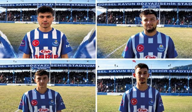 Bozyazı Belediyespor’dan 4 takviye