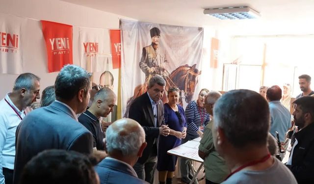 Yeni Parti Mersin’de Gökçel güven tazeledi