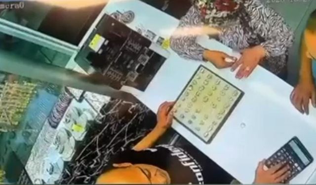 100 bin liralık yüzük çalan 2 şüpheli yakalandı