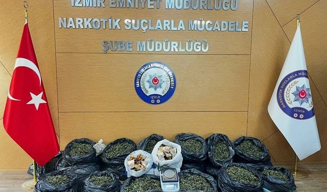 İzmir merkezli uyuşturucu operasyonunda 7 tutuklama