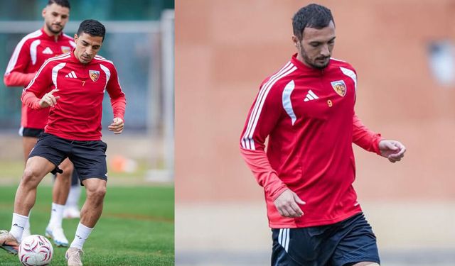 Kayserispor'da liderlik sonrası çift antrenman