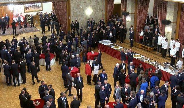 TBMM'de yeni yasama yılı dolayısıyla resepsiyon düzenlendi
