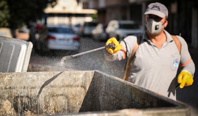 Büyükşehir’den zararlılara karşı yıl boyu mücadele