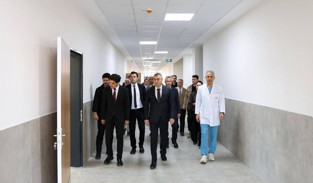 Vali Atilla Toros, Necip Öztürk Fen Lisesi inşaatını inceledi